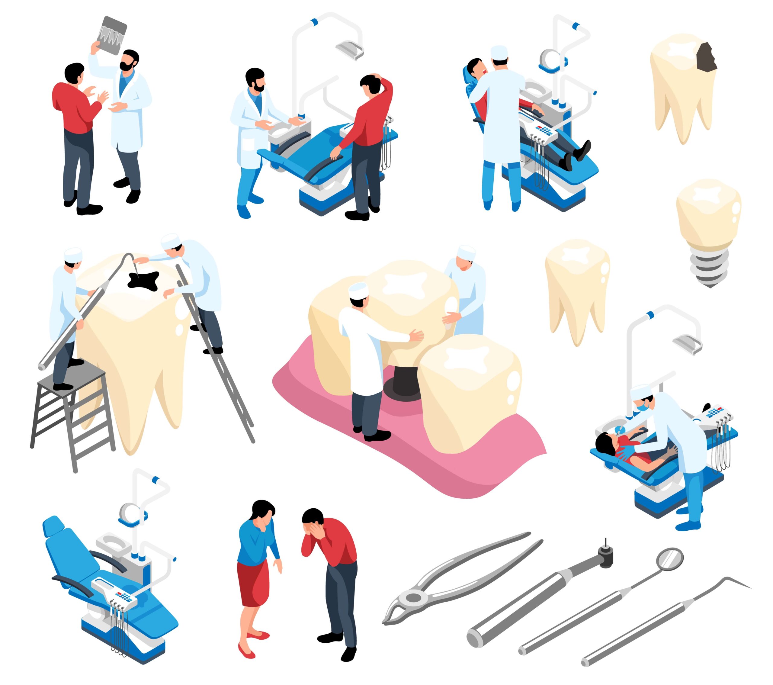 Шүдний ломбо унах үед яах вэ ? 6 2108.i105.004.P.m005.c33.isometric dentist set scaled